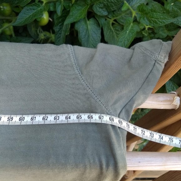 Woolrich light army green olive cotton short sleeve tshirt 🎈HOST PICK🎈 - Picture 6 of 8